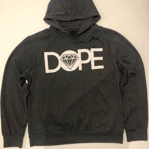 Urban Heritage Pullover Hoodie Mens Size XL Grey Color